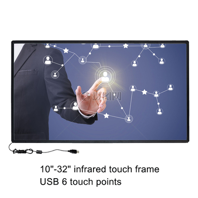 48&quot; экран касания датчика инфракрасн Multitouch, дисплей касания инфракрасн 10 Touchpoints