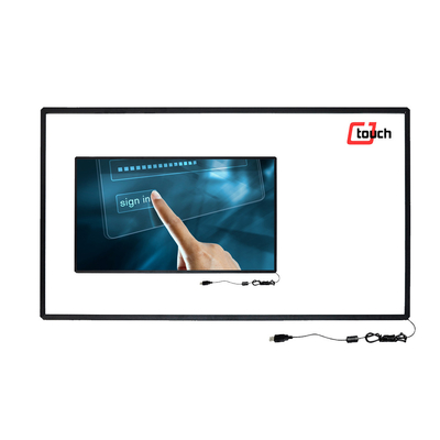 Практически Antiglare ультракрасный Multi экран касания, верхний слой экрана касания инфракрасн 10 пунктов