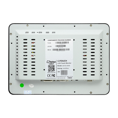 12,1 экран монитора касания VGA DVI PCAP USB дюйма с закаленным стеклом