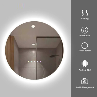 10,1» зеркал сенсорного экрана умных, IP65 PCAP вокруг зеркал приведенных Bathroom