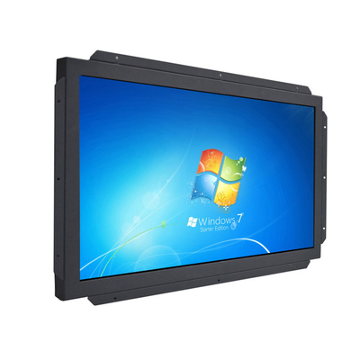 Монитор касания LCD анти- слепимости Vandalproof ультракрасный с силой DC 12V открытой рамки