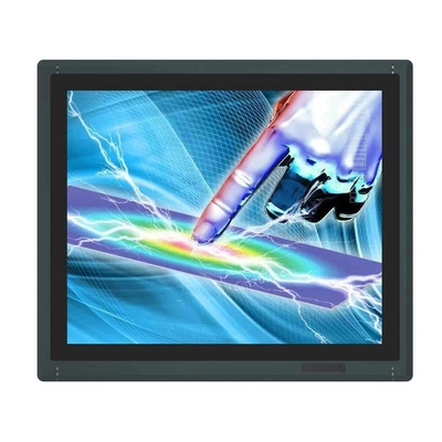 монитор 470 cd/m2 промышленный Lcd, монитор экрана касания 19 дюймов промышленный