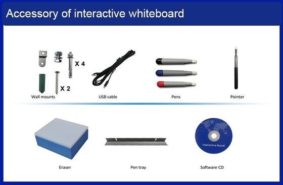 95&quot; образование взаимодействующее Whiteboard, все в одной взаимодействующей умной доске 3840x2160